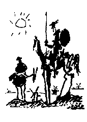 Don Quixote by Picasso Don Quixote door Picasso